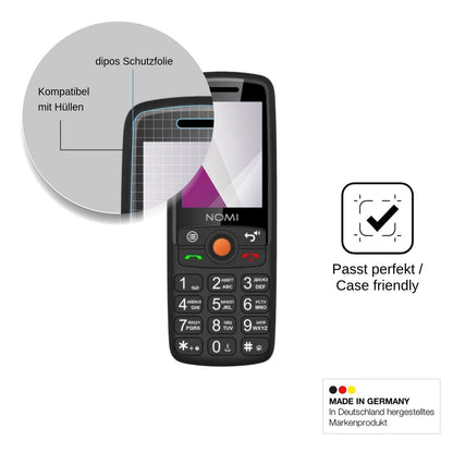 4x Screen Protector for Nomi i2440 Protection Crystal Clear dipos
