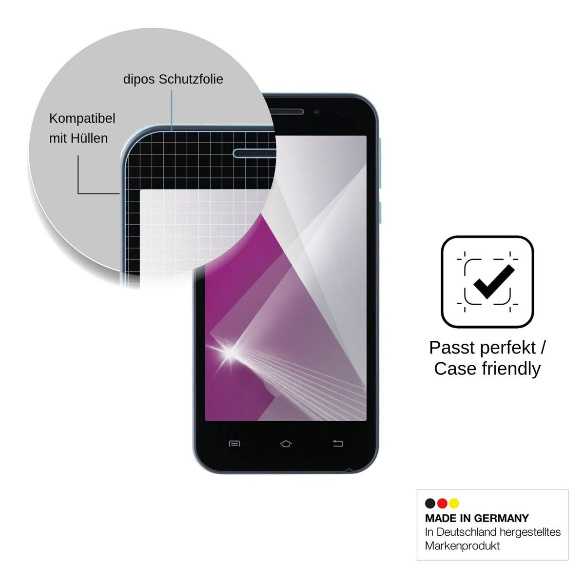 4x Screen Protector for Nomi i451 Twist Protection Crystal Clear dipos