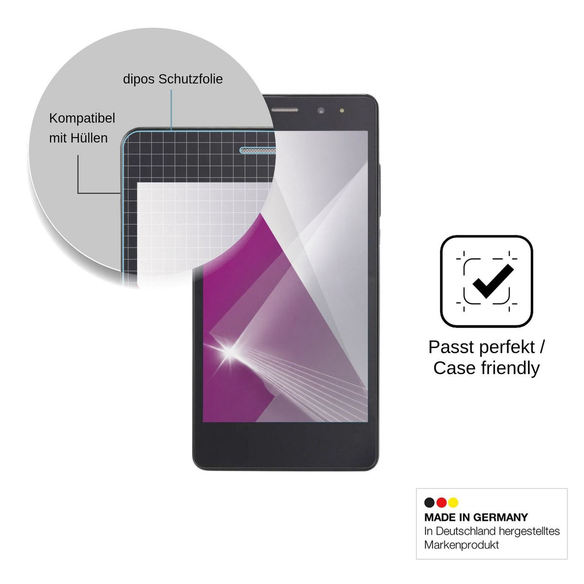 4x Screen Protector for Nomi i502 Drive Protection Crystal Clear dipos