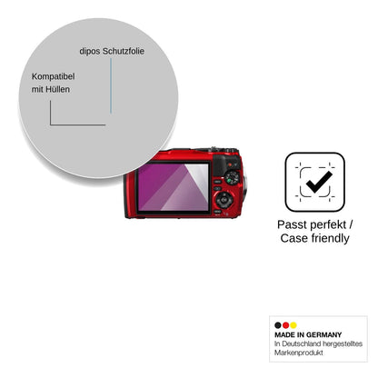 4x Screen Protector for Olympus OM System Tough TG-6 Protection Crystal Clear dipos