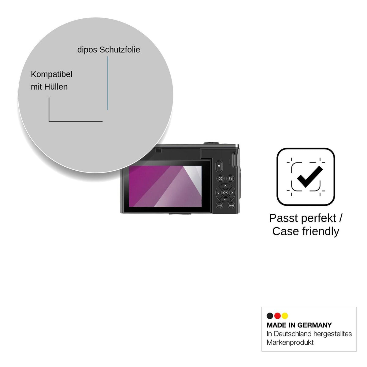 4x Screen Protector for Ourlife D610 Protection Crystal Clear dipos
