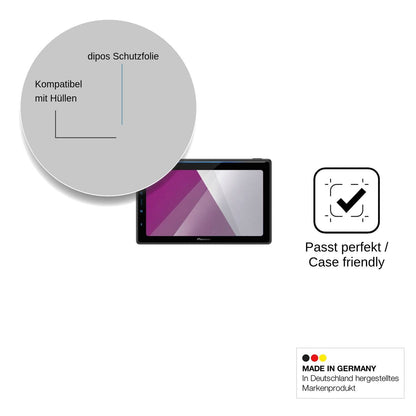 2x Screen Protector for Pioneer SPH-EVO107DAB-C-D7 Protection Crystal Clear dipos
