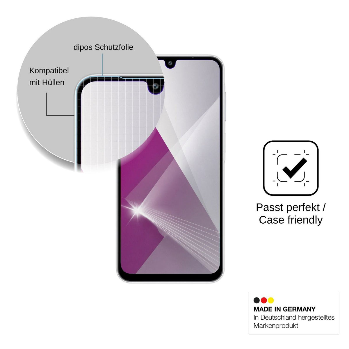 4x Screen Protector for Samsung Galaxy F70 Protection Crystal Clear dipos