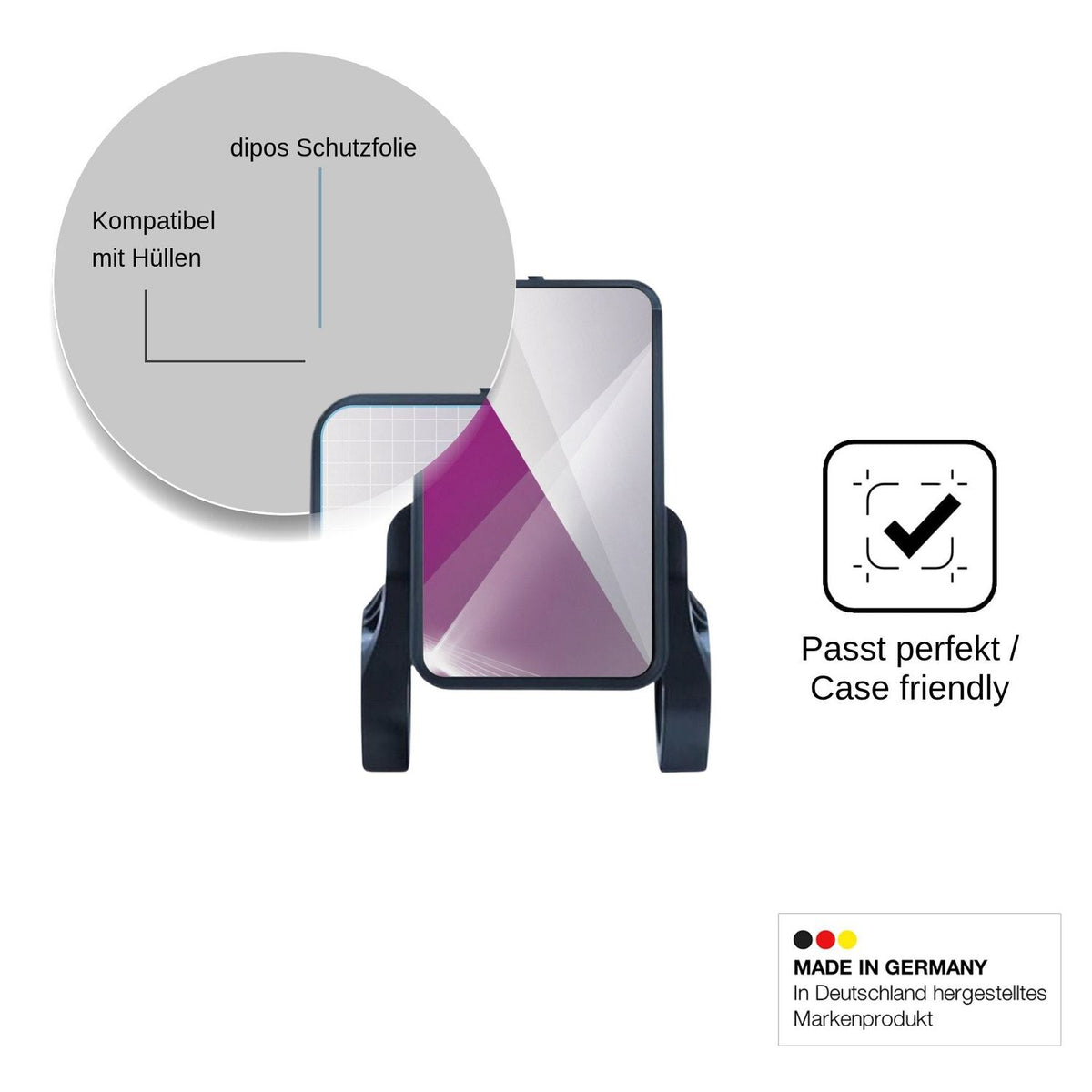 4x Screen Protector for Sharplace Digitalanzeige 81F Protection Crystal Clear dipos