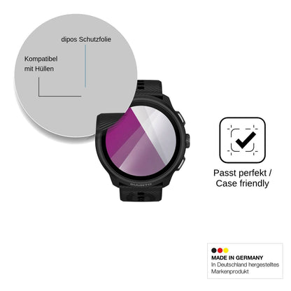 6x Screen Protector for Suunto Run 2 Protection Crystal Clear dipos