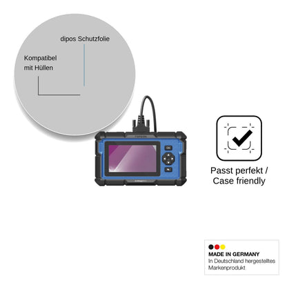 4x Screen Protector for Topdon ArtiDiag 600 S Protection Crystal Clear dipos