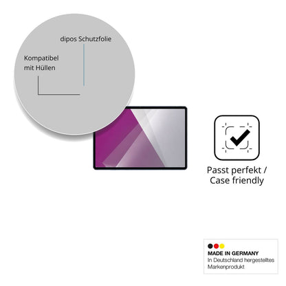 Schutzfolie mit optimaler Passform, zur Verwendung mit Hüllen geeignet
