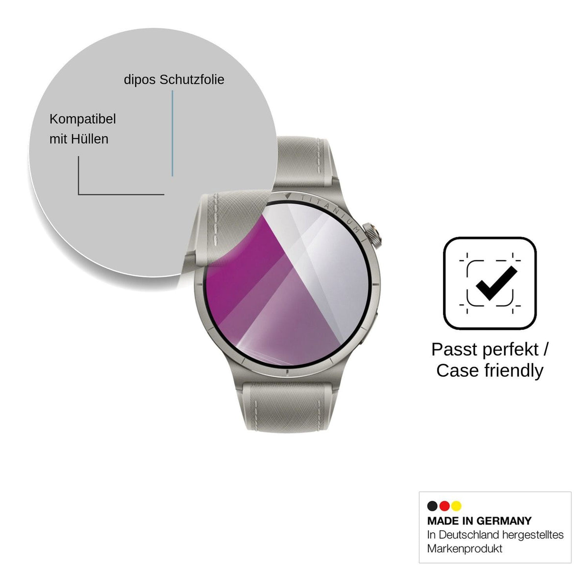 6x Screen Protector for Vivo Watch 6 Protection Crystal Clear dipos