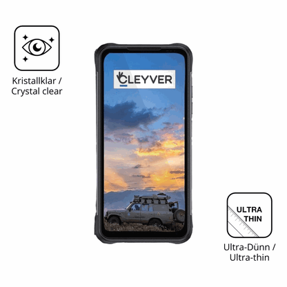 Dünne und klare Folie passend zugeschnitten für cleyverextreme 4g