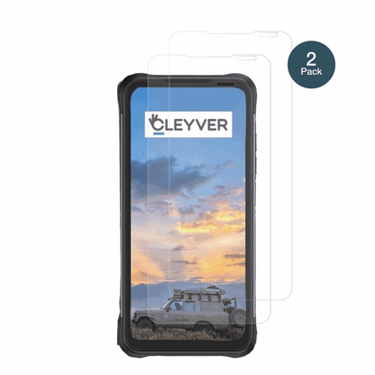 cleyverextreme 4g mit aufgebrachter dipos Panzerfolie, die lästige Fingerabdrücke minimiert