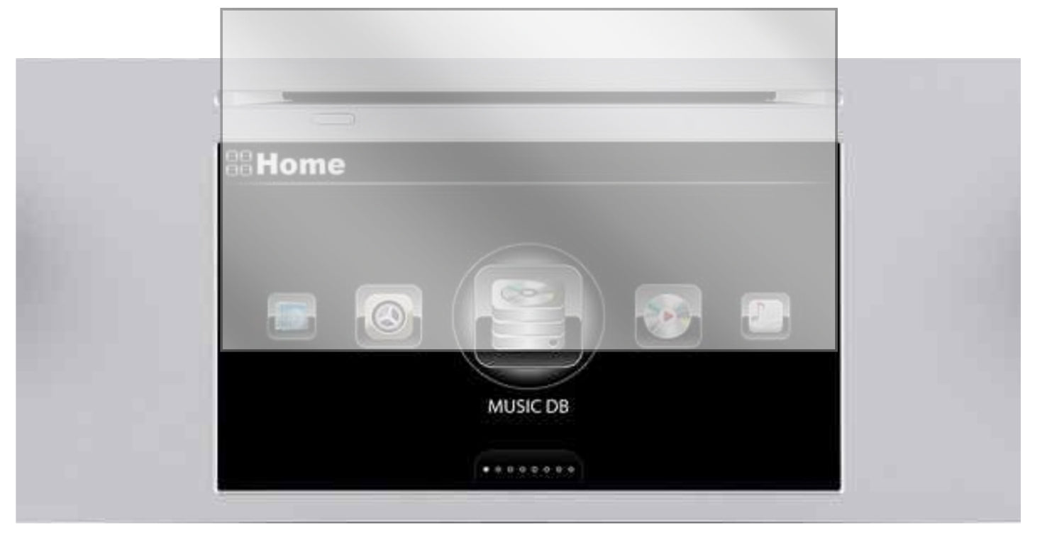 CocktailAudio X50Pro mit aufgebrachter dipos Displayschutzfolie, glasklare Darstellung ohne Einschränkungen