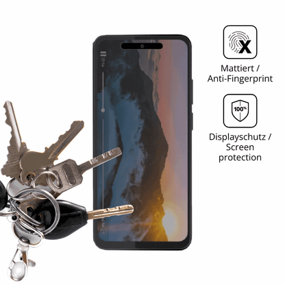 dipos Displayschutz für Condor Nova 80 Pro, mattierte Oberfläche, Blickschutzfilter und perfekter Passform