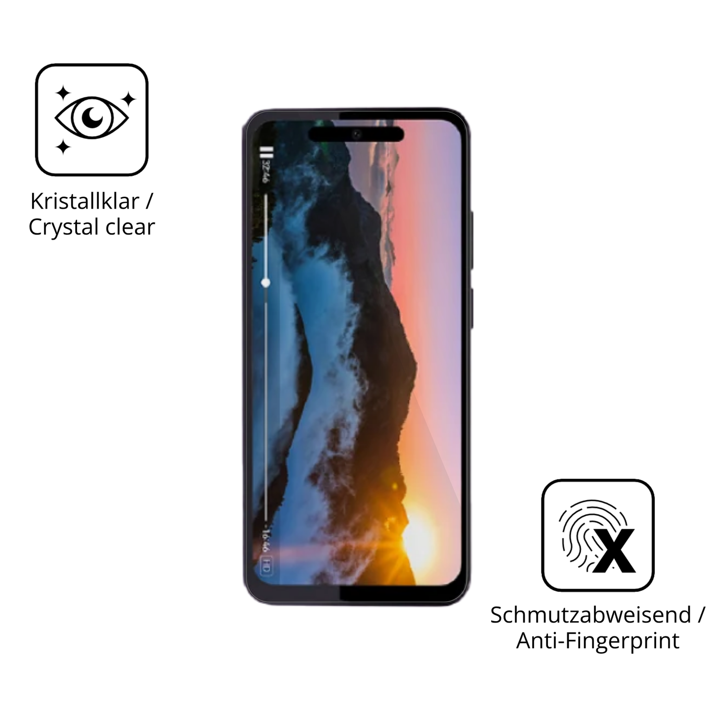 Flexible TPU-Folie passend zugeschnitten für Condor Nova 80 Pro, vollständige Abdeckung