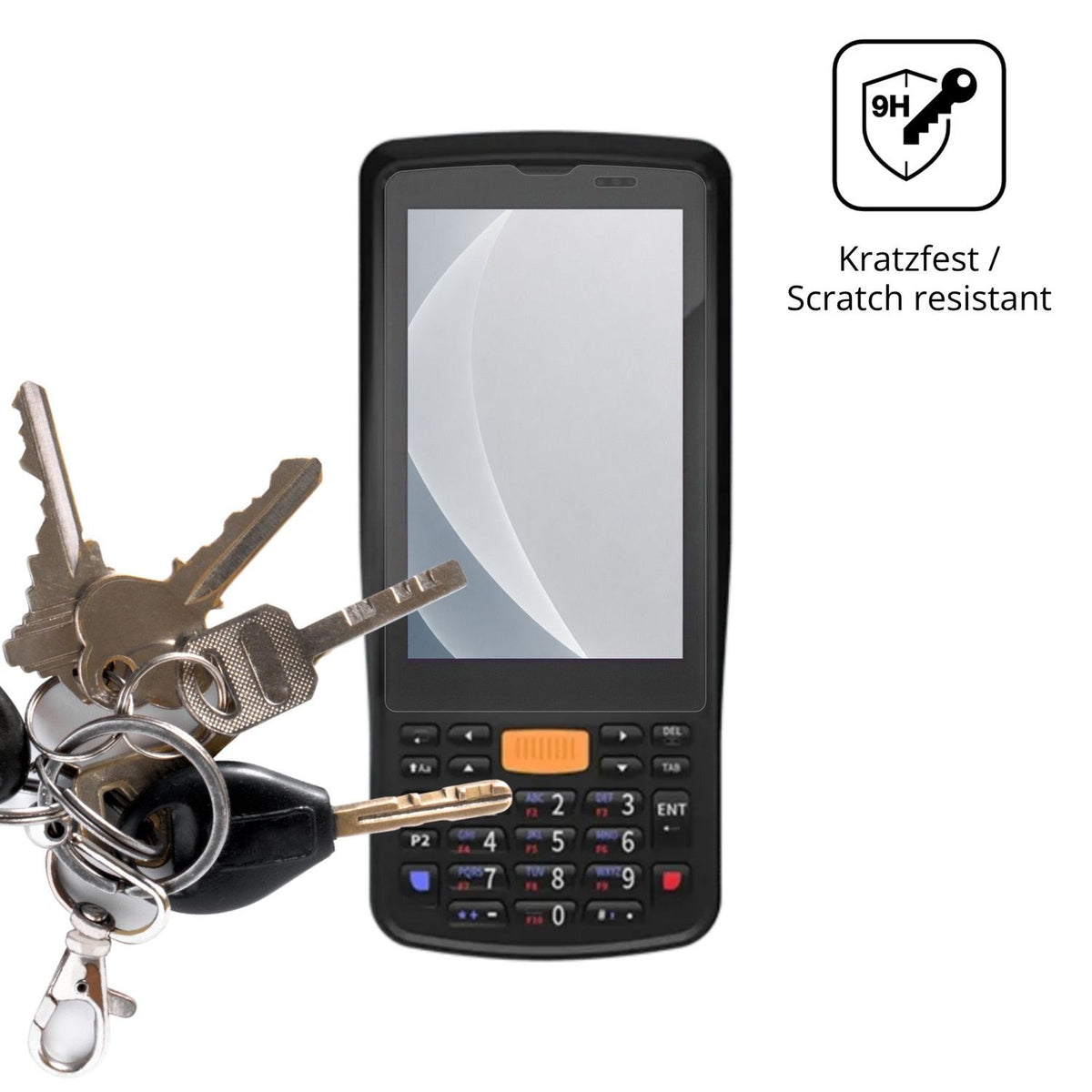 dipos Displayschutz für Conker SX40, mattierte Oberfläche, robuste Festigkeit und perfekte Passform