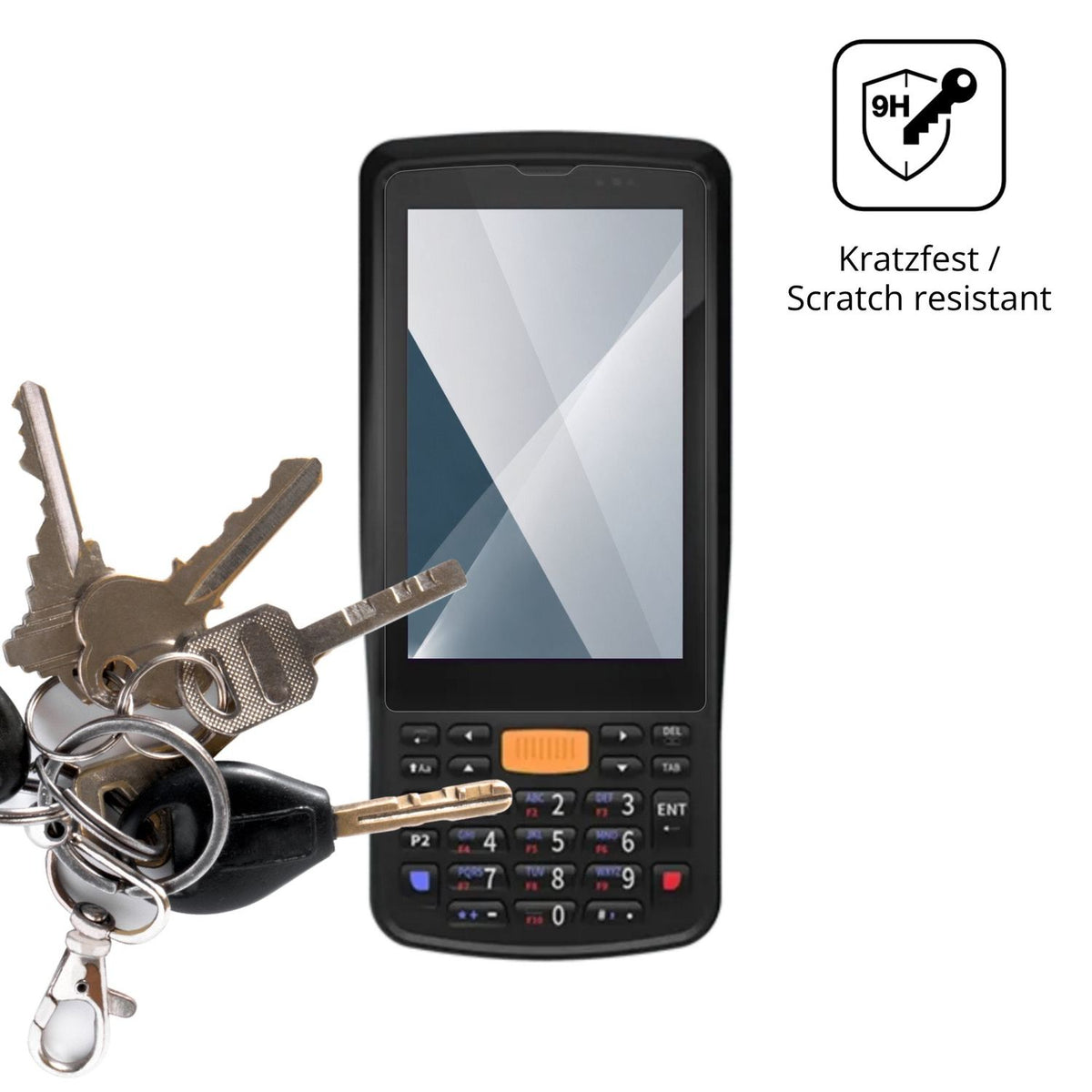 dipos Displayschutz für Conker SX40, transparente Oberfläche, perfekte Passform auch für die Rundungen
