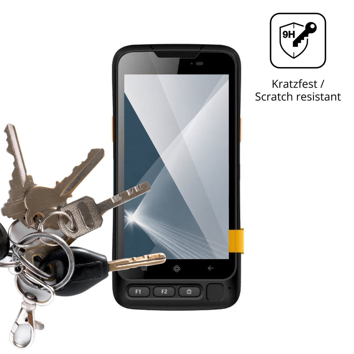 dipos Displayschutz für Conker SX50, transparente Oberfläche, perfekte Passform auch für die Rundungen