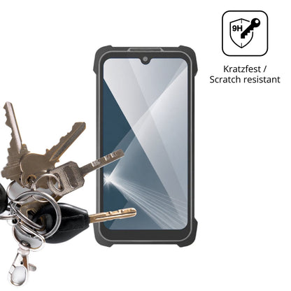 dipos Displayschutz für Conker SX56, transparente Oberfläche, perfekte Passform auch für die Rundungen