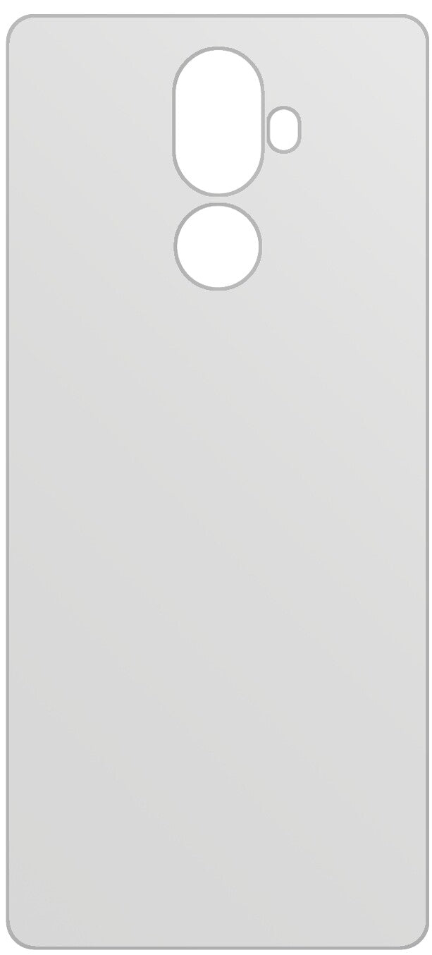 dipos Displayschutz für Coolpad Note 8 Rückseite, mattierte Oberfläche, geringe Dicke und perfekte Passform