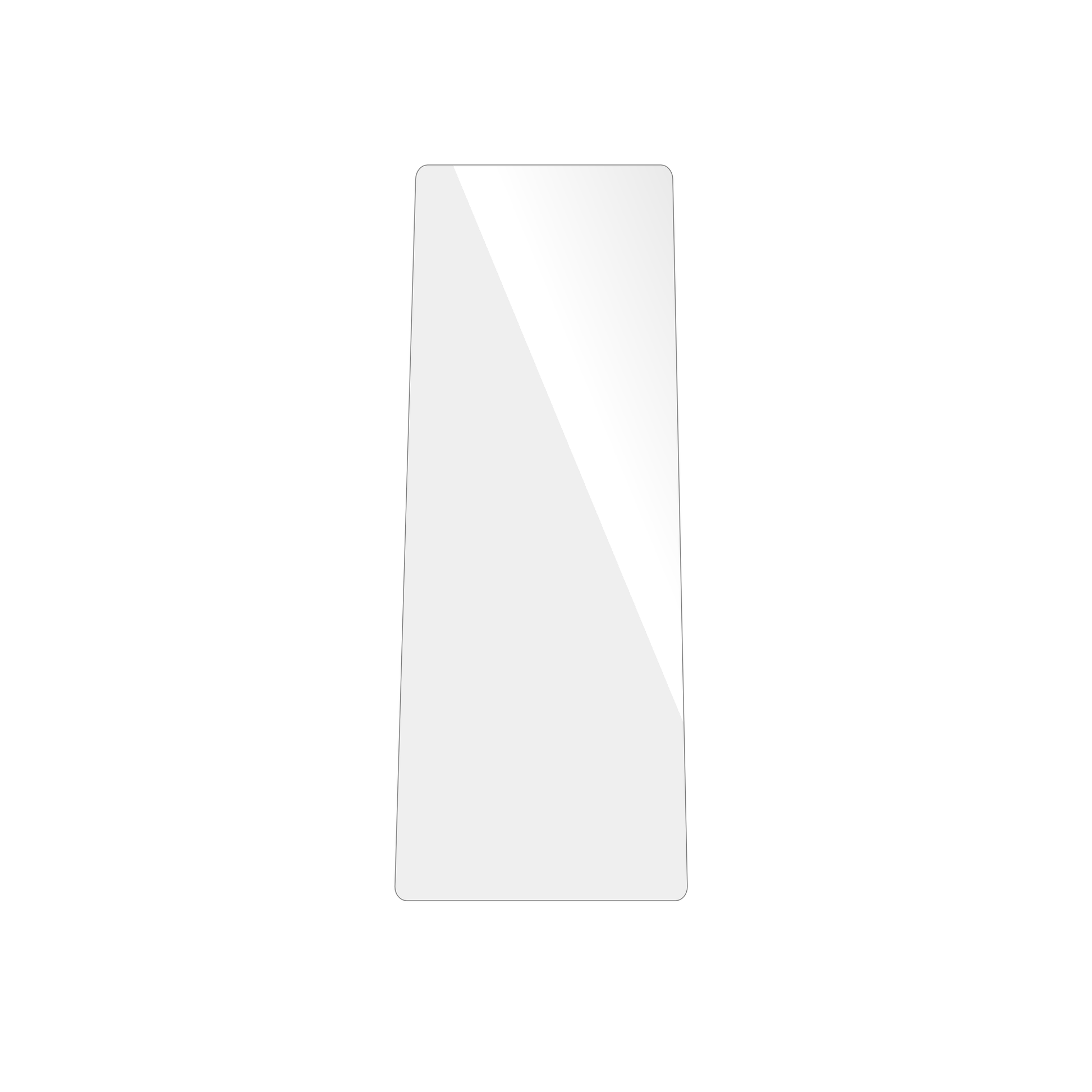 dipos Displayschutz für Corsair Xeneon Edge 14.5 Zoll, transparente Oberfläche, geringe Dicke und perfekte Passform