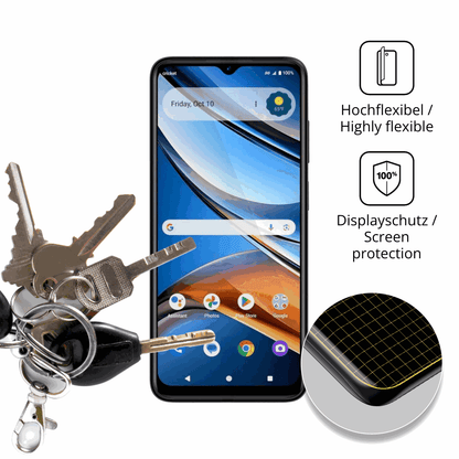 dipos Displayschutz für Cricket Icon 2026, transparente Oberfläche, geringe Dicke und perfekte Passform