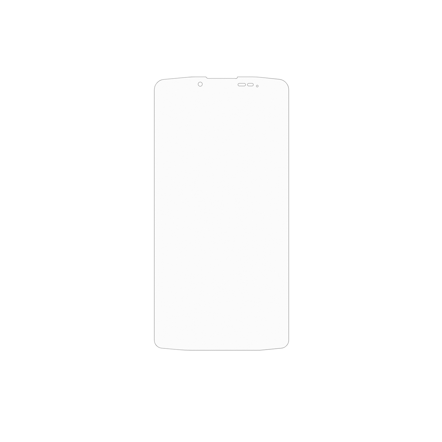 dipos Displayschutz für CROSSCALL Core-M6, mattierte Oberfläche, geringe Dicke und perfekte Passform