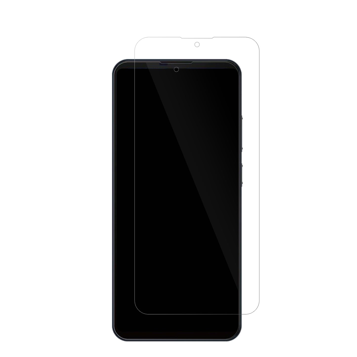 AcerAcerone Liquid S272E4 mit aufgebrachter dipos Displayschutzfolie, glasklare Darstellung ohne Einschränkungen