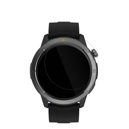 AGMLegion Watch 1.43 Zoll mit aufgebrachter dipos Displayschutzfolie, glasklare Darstellung ohne Einschränkungen