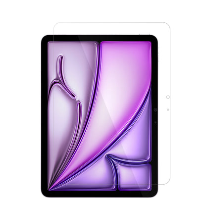 AppleiPad Air M2 11 Zoll mit aufgebrachter dipos Displayschutzfolie, glasklare Darstellung ohne Einschränkungen