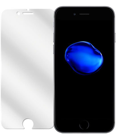 AppleiPhone 7 Plus mit aufgebrachter dipos Displayschutzfolie, glasklare Darstellung ohne Einschränkungen