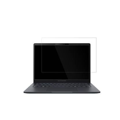 AsusExpertBook B3 B3405 mit aufgebrachter dipos Displayschutzfolie, glasklare Darstellung ohne Einschränkungen