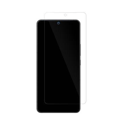 AsusZenfone 11 Ultra mit aufgebrachter dipos Displayschutzfolie, glasklare Darstellung ohne Einschränkungen