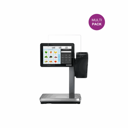 BizerbaQ1 expert 800 12.1 Zoll mit aufgebrachter dipos Displayschutzfolie, glasklare Darstellung ohne Einschränkungen