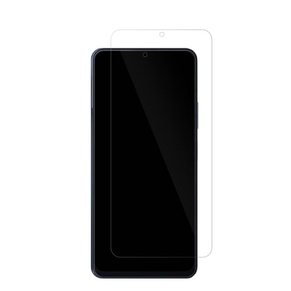 BlackviewColor 8 mit aufgebrachter dipos Displayschutzfolie, glasklare Darstellung ohne Einschränkungen