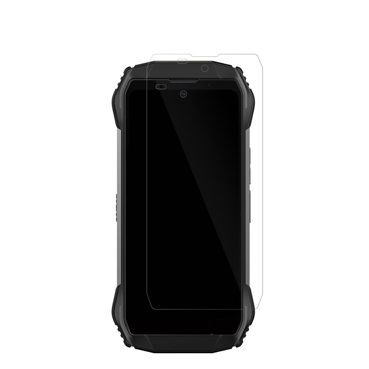 BlackviewN6000 Mini mit aufgebrachter dipos Displayschutzfolie, glasklare Darstellung ohne Einschränkungen