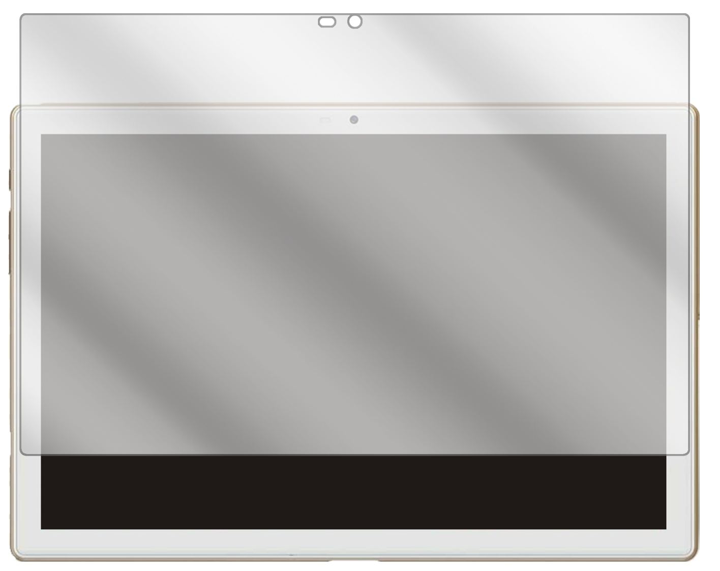 BlackviewTab 8E 10.1 Zoll mit aufgebrachter dipos Displayschutzfolie, glasklare Darstellung ohne Einschränkungen