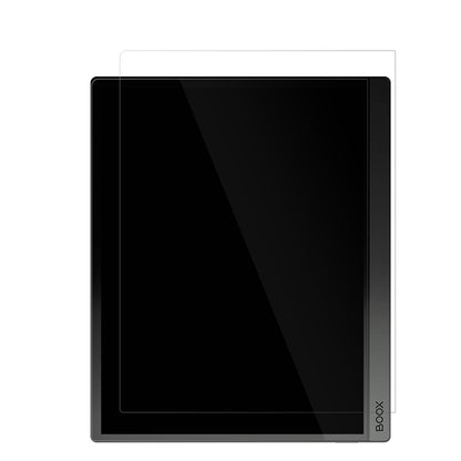 BooxTab Ultra C 10.3 Zoll mit aufgebrachter dipos Displayschutzfolie, glasklare Darstellung ohne Einschränkungen