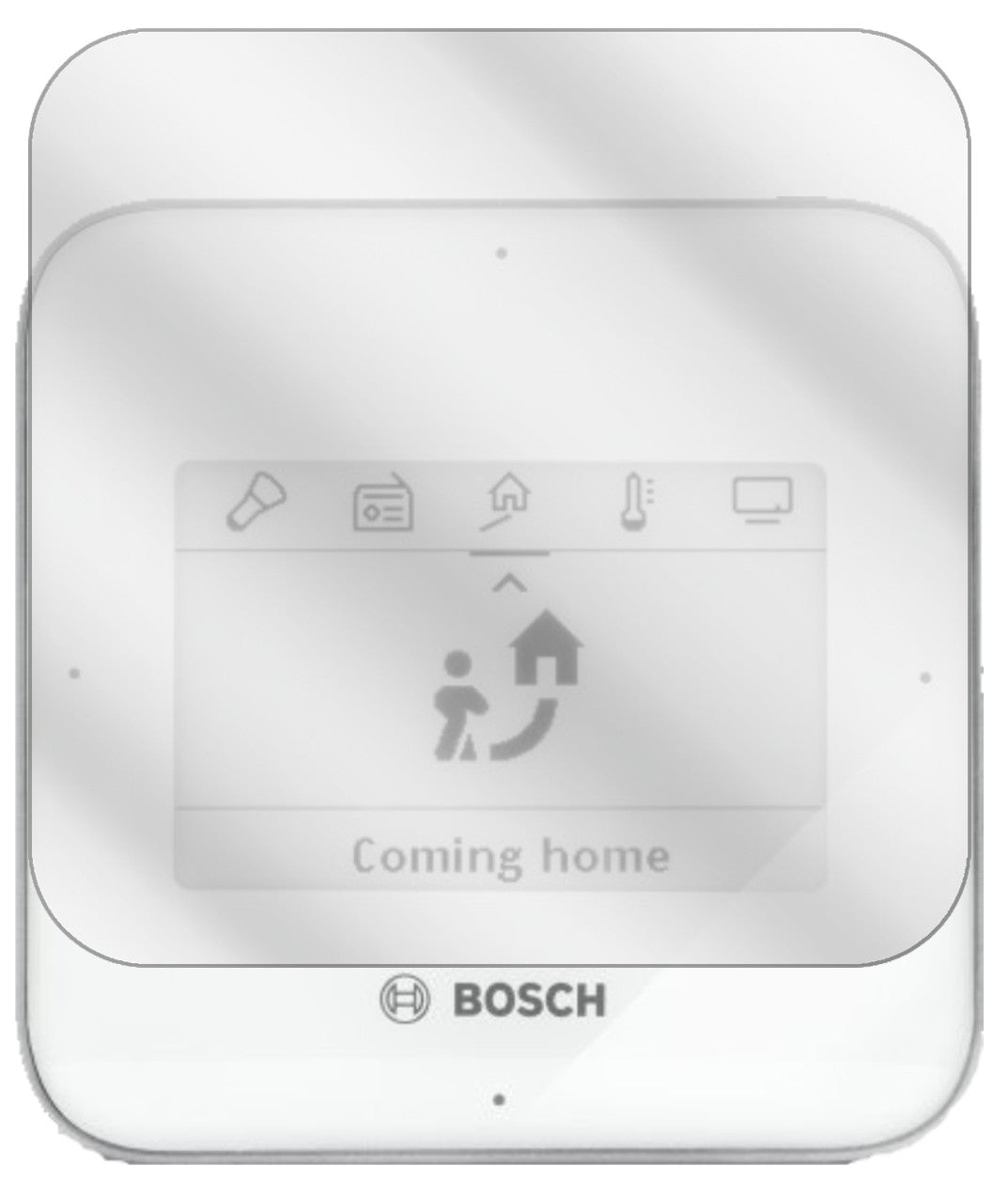 BoschSmart Home Twist (Fernbedienung) mit aufgebrachter dipos Displayschutzfolie, glasklare Darstellung ohne Einschränkungen