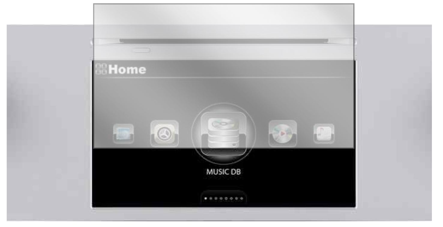 CocktailAudio X50Pro mit aufgebrachter dipos Displayschutzfolie, glasklare Darstellung ohne Einschränkungen