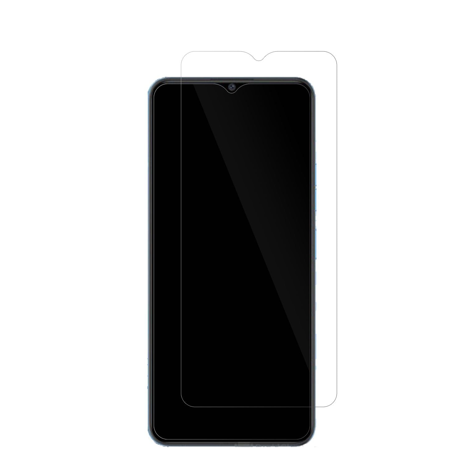 CoolpadCool 20S mit aufgebrachter dipos Displayschutzfolie, glasklare Darstellung ohne Einschränkungen
