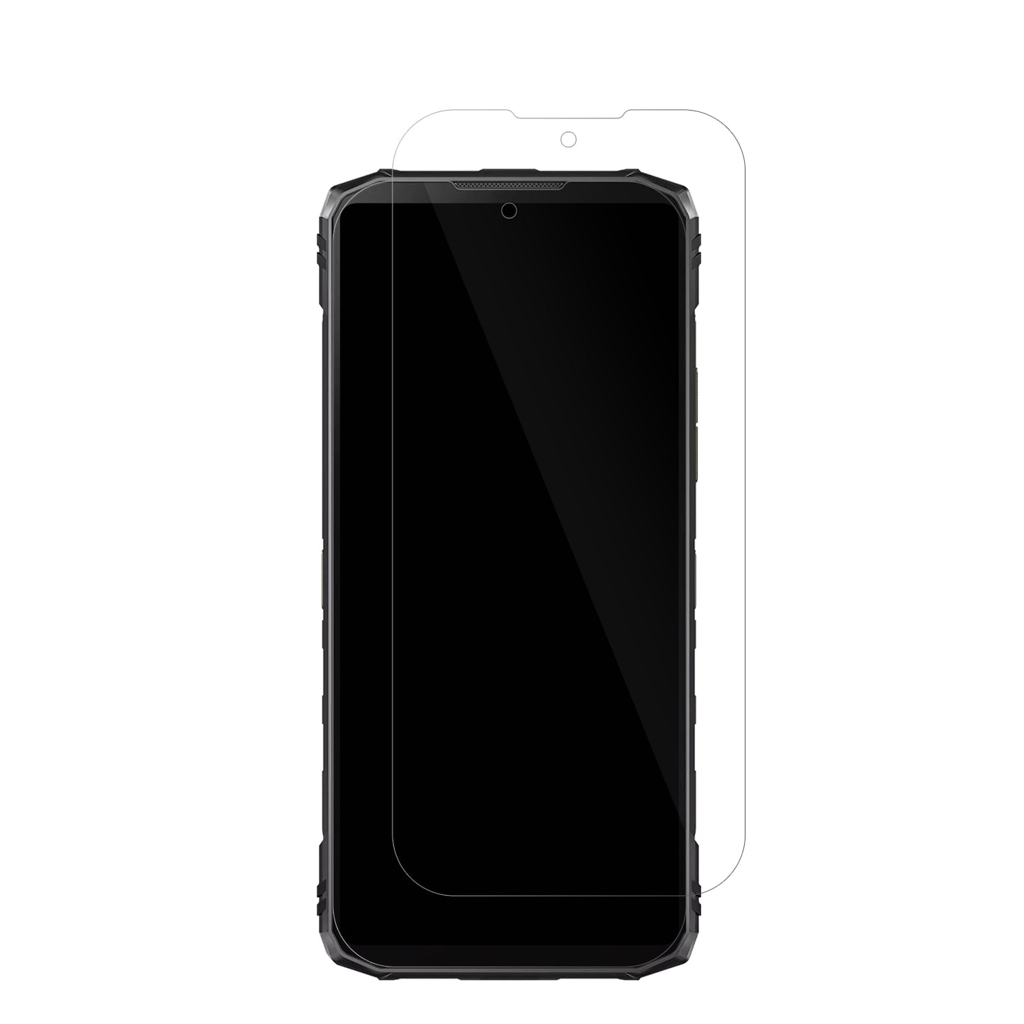 DoogeeBlade 10 Pro mit aufgebrachter dipos Displayschutzfolie, glasklare Darstellung ohne Einschränkungen