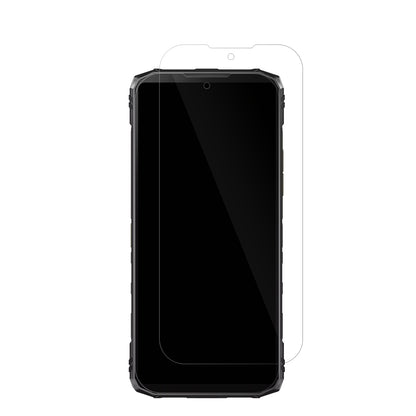 DoogeeBlade 10 Pro mit aufgebrachter dipos Displayschutzfolie, glasklare Darstellung ohne Einschränkungen