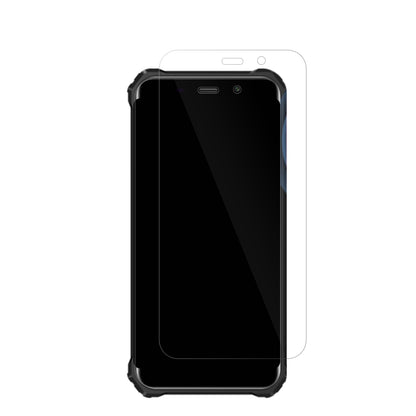 FossibotF101P mit aufgebrachter dipos Displayschutzfolie, glasklare Darstellung ohne Einschränkungen