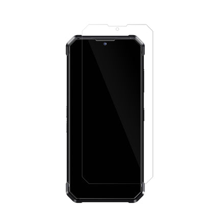 FossibotF106 Pro mit aufgebrachter dipos Displayschutzfolie, glasklare Darstellung ohne Einschränkungen