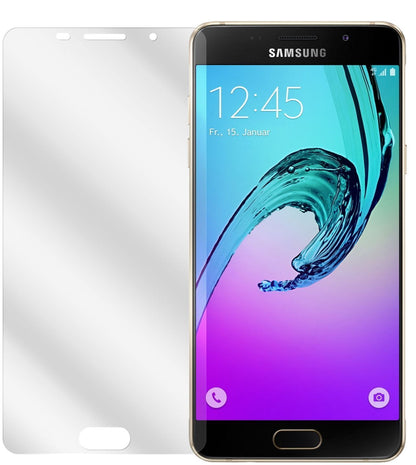 Galaxy A5 (2016)Samsung mit aufgebrachter dipos Displayschutzfolie, glasklare Darstellung ohne Einschränkungen