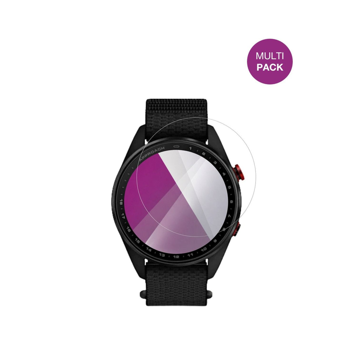 6x Screen Protector for Garmin Approach S72 47mm Protection Crystal Clear dipos