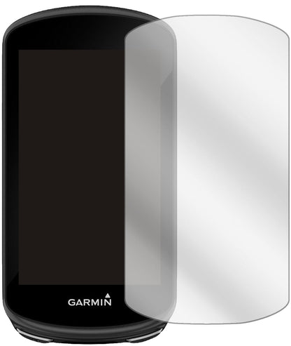 GarminEdge 1030 Plus mit aufgebrachter dipos Displayschutzfolie, glasklare Darstellung ohne Einschränkungen