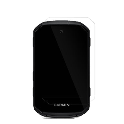 GarminEdge 550 mit aufgebrachter dipos Displayschutzfolie, glasklare Darstellung ohne Einschränkungen