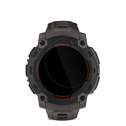 GarminInstinct E 40mm mit aufgebrachter dipos Displayschutzfolie, glasklare Darstellung ohne Einschränkungen