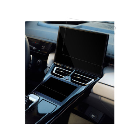 GWMWey 05 Dual Touchscreen mit aufgebrachter dipos Displayschutzfolie, glasklare Darstellung ohne Einschränkungen
