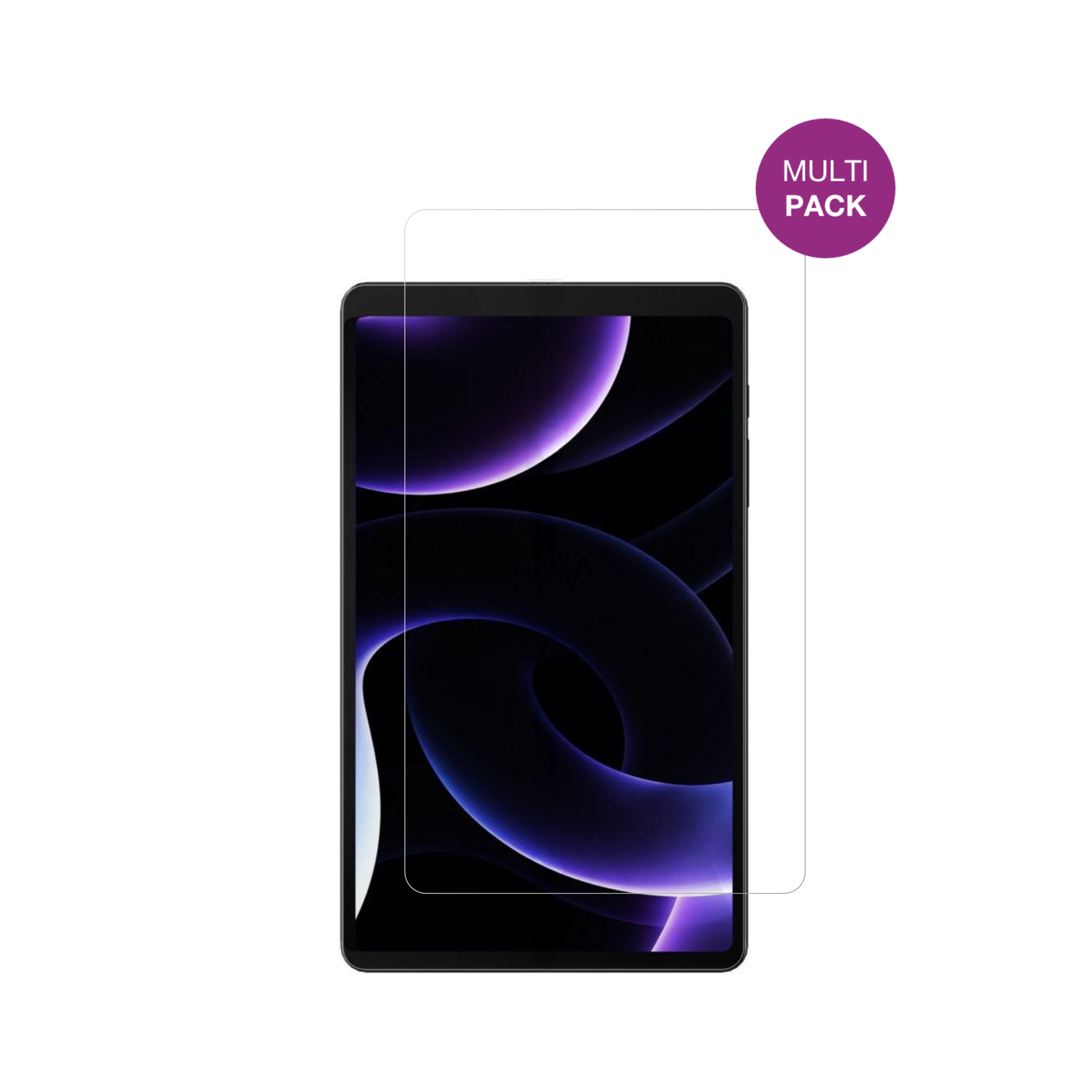 HeadwolfFPad 6 SE mit aufgebrachter dipos Displayschutzfolie, glasklare Darstellung ohne Einschränkungen